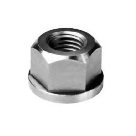 Te-Co Flange Nut, 7/16"-14, 303 Stainless Steel, Not Graded 47604